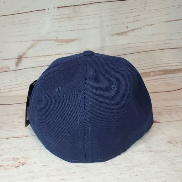 Track 23 Original Brand Solid Blue Fitted Hat Size 7 - Picture 3 of 11